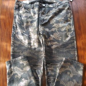 metallic jeans forever 21